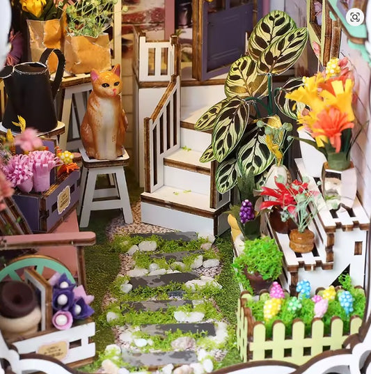 Book Nook Flower House