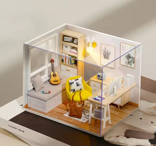 Maison miniature chambre étudiant