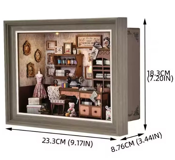 book nook Lily's Sewing Shop