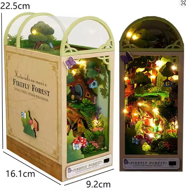 Book Nook Firefly Forest