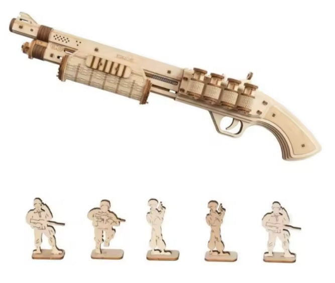 Puzzle 3D bois fusil m870 Terminator