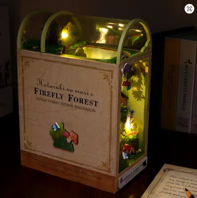 Book Nook Firefly Forest