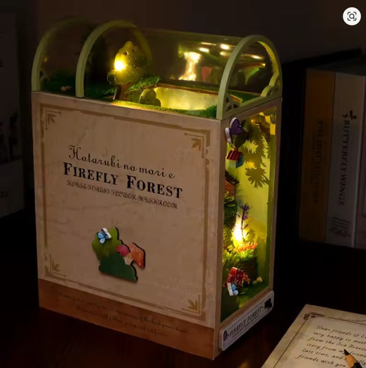 Book Nook Firefly Forest