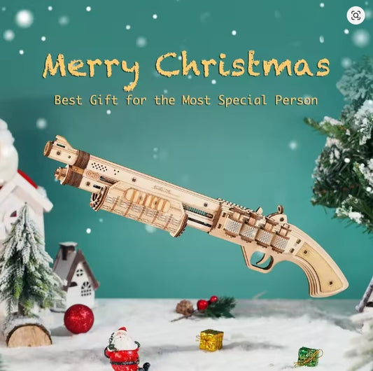 Puzzle 3D bois fusil m870 Terminator