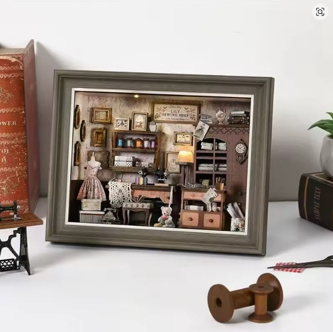 book nook Lily's Sewing Shop