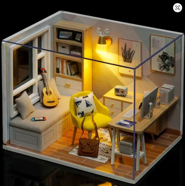 Maison miniature chambre étudiant