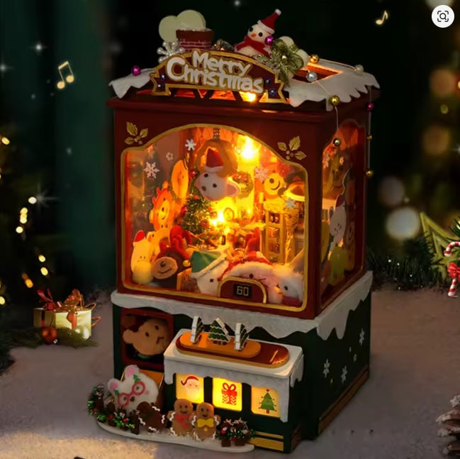 Book Nook Merry Christmas