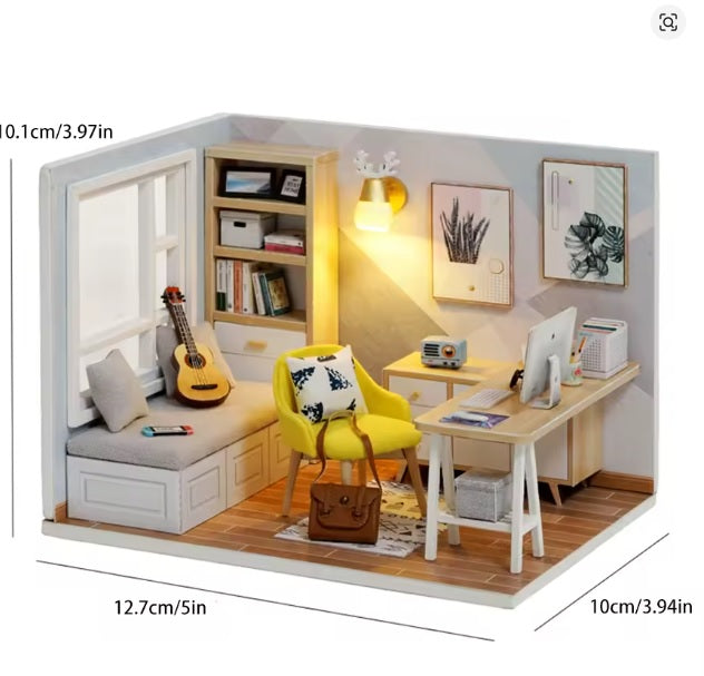 Maison miniature chambre étudiant