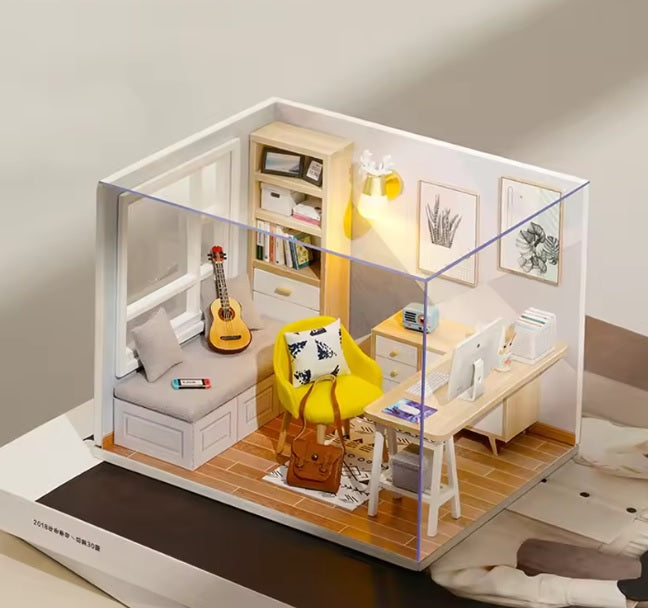 Maison miniature chambre étudiant