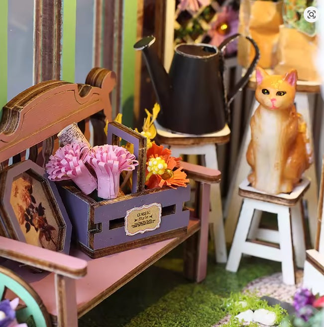 Book Nook Flower House