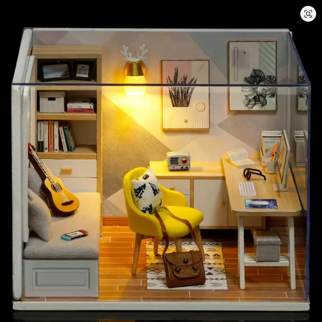 Maison miniature chambre étudiant