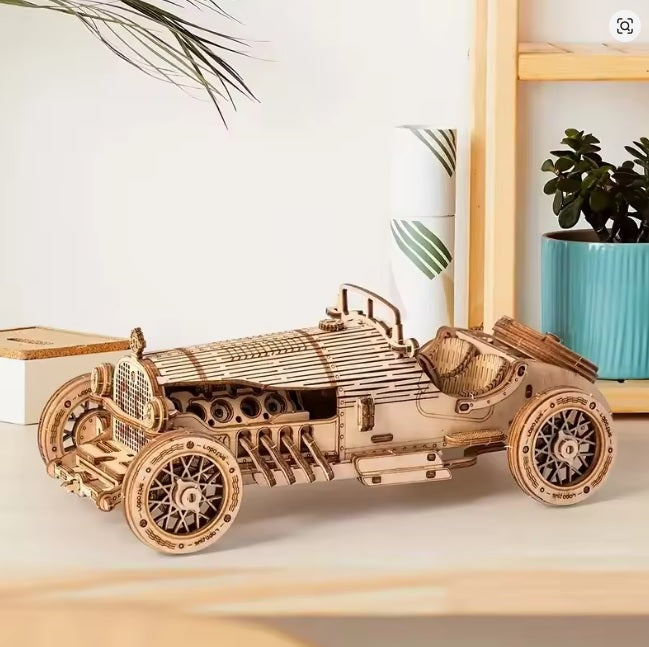 Puzzle 3D Bois Vintage Car