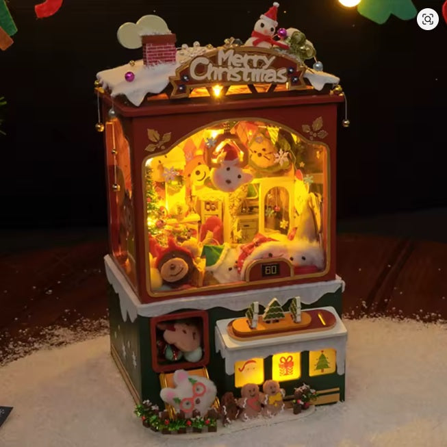 Book Nook Merry Christmas