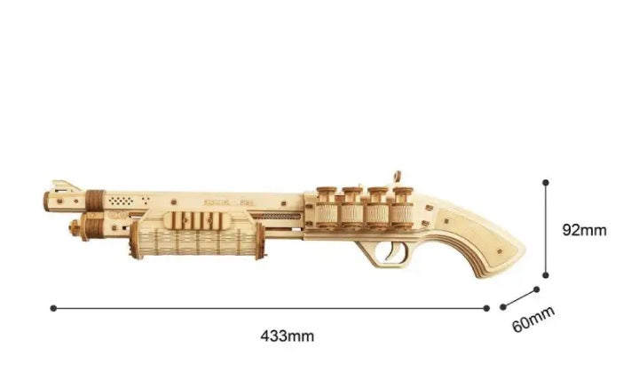 Puzzle 3D bois fusil m870 Terminator