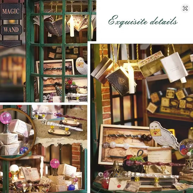 Maison Miniature Magic Wand Shop