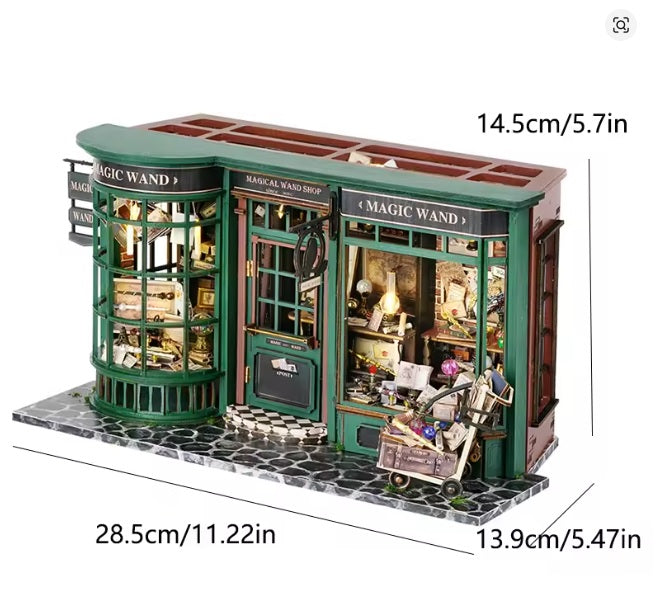 Maison Miniature Magic Wand Shop