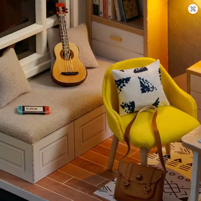 Maison miniature chambre étudiant