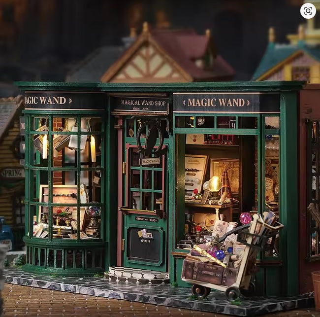 Maison Miniature Magic Wand Shop