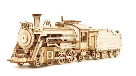 Puzzle 3D Bois Train à Vapeur